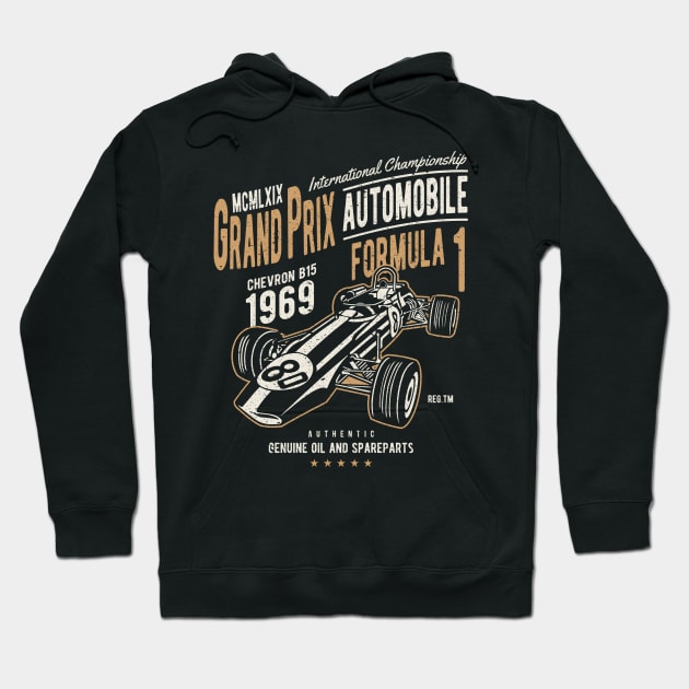 Grand Prix - Formula One International Championship Hoodie by Jarecrow 